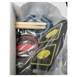 9 Pads) Electronic Drum Set with Light Up Drumsticks and Stand, Electronic Drum Pad with 5 Different Drum Kit, 10 Unique Rhythms, Bulit-in Double Speakers, Roll Up Drum Kit, Kids Drum Set