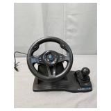 Superdrive - GS550 steering racing wheel with pedals, paddles, shifter and vibration for Xbox Serie X/S, PS4, Xbox One, PC (programmable for all games)