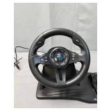 Superdrive - GS550 steering racing wheel with pedals, paddles, shifter and vibration for Xbox Serie X/S, PS4, Xbox One, PC (programmable for all games)
