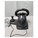 Superdrive - GS550 steering racing wheel with pedals, paddles, shifter and vibration for Xbox Serie X/S, PS4, Xbox One, PC (programmable for all games)