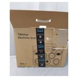 ODIKALA Portable Drums, Tabletop Drum Set, 7 Pad Digital Drum Kit with Manual Mode/Bluetooth, Touch Sensitivity, Rechargable Electronic Drum Set, Electric Drum Pads, LED Display Drum Machine