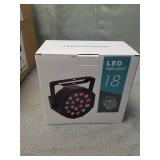 Stage Lights U`King 18 RGB LED Par Light Sound Activated Stage Lighting By DMX 512 and Remote Control Uplights for Wedding Birthday Party DJ Events Church (4 Pack)