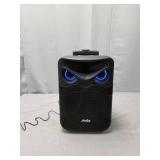 Moukey Karaoke Machine Speaker,Bluetooth Outdoor Portable Wireless Speaker PA System with 10" Subwoofer, DJ Lights,Rechargeable Battery, Microphone, Recording, MP3/USB/TF/FM (RMS 140W to 520W Peak)