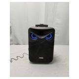 Moukey Karaoke Machine Speaker,Bluetooth Outdoor Portable Wireless Speaker PA System with 10" Subwoofer, DJ Lights,Rechargeable Battery, Microphone, Recording, MP3/USB/TF/FM (RMS 140W to 520W Peak)