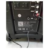 Moukey Karaoke Machine Speaker,Bluetooth Outdoor Portable Wireless Speaker PA System with 10" Subwoofer, DJ Lights,Rechargeable Battery, Microphone, Recording, MP3/USB/TF/FM (RMS 140W to 520W Peak)