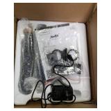 Moukey Karaoke Machine Speaker,Bluetooth Outdoor Portable Wireless Speaker PA System with 10" Subwoofer, DJ Lights,Rechargeable Battery, Microphone, Recording, MP3/USB/TF/FM (RMS 140W to 520W Peak)