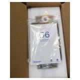 Waterdrop D6 Reverse Osmosis System, Tankless, 600 GPD, 2:1 Pure to Drain, Smart LED Faucet, Reduce TDS, High Flow, USA Tech Support