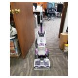 Hoover SmartWash Automatic Carpet Cleaner Spot Chaser Stain Remover Wand, Shampooer Machine for Pets, with Storage Mat, FH53050, Purple Used