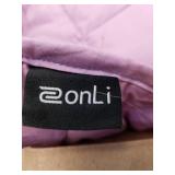 12 LB PURPLE WEIGHTED BLANKET