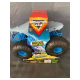 Monster Jam, Official Megalodon Storm All-Terrain Remote Control Monster Truck Toy Vehicle, 1:15 Scale