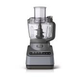 Ninja - Professional Food Processor, 1000 Peak Watts, 9-Cup Capacity, Auto-iQ Preset Programs - Silver