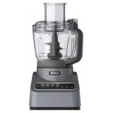 Ninja - Professional Food Processor, 1000 Peak Watts, 9-Cup Capacity, Auto-iQ Preset Programs - Silver