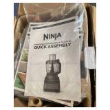 Ninja - Professional Food Processor, 1000 Peak Watts, 9-Cup Capacity, Auto-iQ Preset Programs - Silver