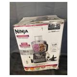 Ninja - Professional Food Processor, 1000 Peak Watts, 9-Cup Capacity, Auto-iQ Preset Programs - Silver