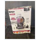 Ninja - Professional Food Processor, 1000 Peak Watts, 9-Cup Capacity, Auto-iQ Preset Programs - Silver