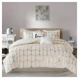 Intelligent Design Raina King/California King 5 Piece Comforter Set Bedding DECOR PILLOW NOT INCLUDED BLANKET AND 2 SHAMS