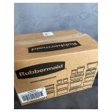 RUBBERMAID TUPPER WARE BLACK SET BIG TO SMALL BOWLS VARIETY WITH LIDS