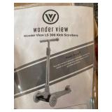 WONDER VIEW LS 306 KICK SCOOTERS IN RED