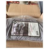 Modern Threads Beck Garment Washed 4-Piece Super Soft Comforter Set, King, Grey