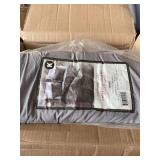 Modern Threads Beck Garment Washed 4-Piece Super Soft Comforter Set, King, Grey