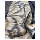 Tommy Bahama Cape Verde Smoke Reversible 3-Piece King Quilt Set Bedding