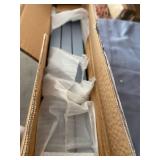 PETMAKER 80-62875-G Wooden Pet Gate- Foldable 3-Panel Indoor Barrier Fence Fr...