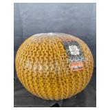 FERNISH DECOR PHANTOM COLLECTION YELLOW FOOT REST DECOR