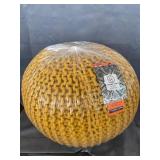 FERNISH DECOR PHANTOM COLLECTION YELLOW FOOT REST DECOR