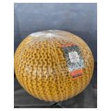 FERNISH DECOR PHANTOM COLLECTION YELLOW FOOT REST DECOR