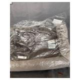 FurHaven Plush & Velvet Deluxe Chaise Lounge Orthopedic Sofa-Style Pet Bed - Platinum Gray (Medium)