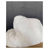 LARGE WHITE THROW COMFORTER
