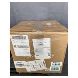 NICETOWN 100% BLACKOUT WHITE CURTAINS SET OF 2