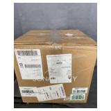 NICETOWN 100% BLACKOUT WHITE CURTAINS SET OF 2