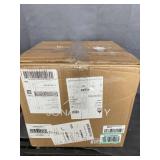 NICETOWN 100% BLACKOUT WHITE CURTAINS SET OF 2