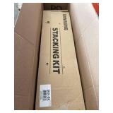 Stacking Kit for Samsung 27" Front-Load Washers and Dryers - Gray