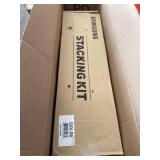 Stacking Kit for Samsung 27" Front-Load Washers and Dryers - Gray