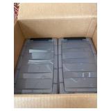 IRIS 12 CLEAR CONTAINERS WITH LIDS