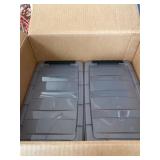 IRIS 12 CLEAR CONTAINERS WITH LIDS