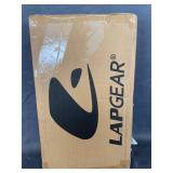 LapGear - Home Office Lap Desk for 15.6" Laptop - White Marble