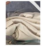 exclusive fabric signature blackout velvet curtain collection set of two in the color white