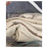 exclusive fabric signature blackout velvet curtain collection set of two in the color white