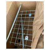 WALD 135 FRONT GROCERY BICYCLE BASKET 14.5 x 9.5 x 9 silver