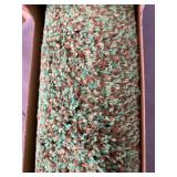 BEAU JARDIN SKID RESISTANCE DOOR MAT 1 PACK in GREEN