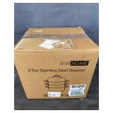 VIVI HOME 3 TIER STAINLESS STEEL STEAMER