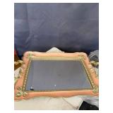 PINK VANITY TRAY