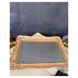 PINK VANITY TRAY