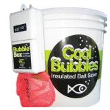 Marine Metal Cool Bubbles 8 Qt Insulated With B-11 Pump Ideal for ,Minnows and Shrimp
