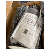 34 INCH PORTABLE WARDROBE CLOSET COFFEE COLOR