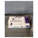 SAFE GUARD NITRILE POWDER FREE SMALL GLOVES