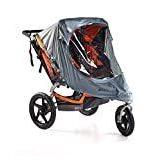 BOB Weather Shield for Duallie Swivel Wheel Strollers, Grey